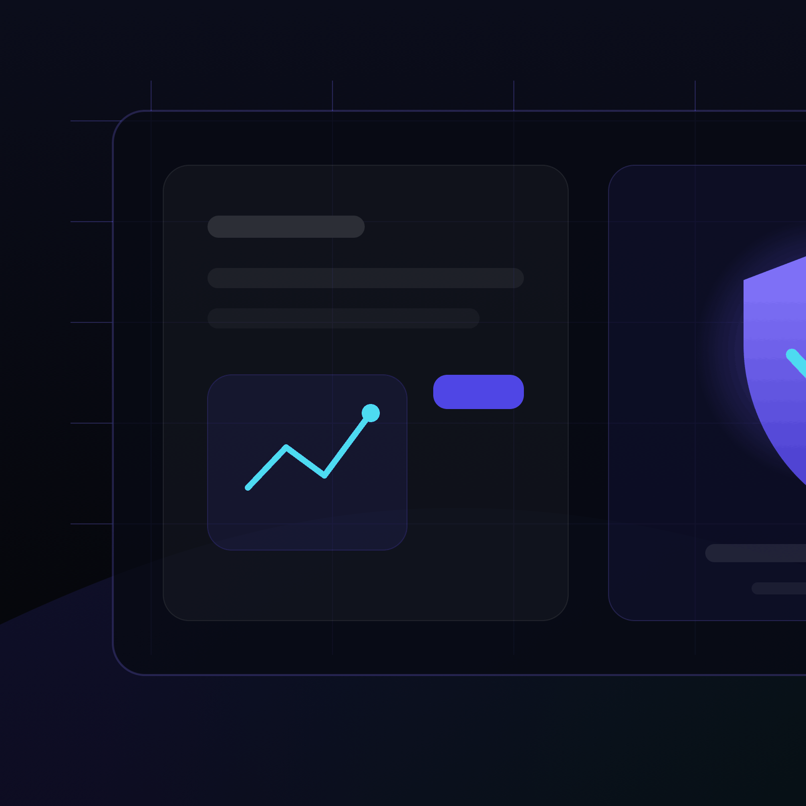 Banking fraud detection control center with secure transaction analytics and AI monitoring visuals